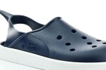 Boatilus Cloggy Navy/White pantofle