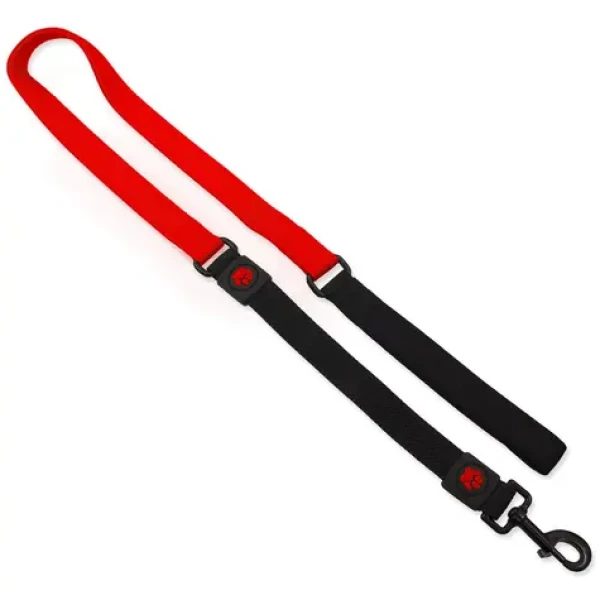 Active Dog Bungee Neoprene L červená / Vodítko pro psy / Neopren a nylon / 2,5x120 cm (0904-90463)