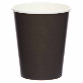 Kelímky černé papírové 8 ks 237 ml Kelímky černé papírové 8 ks 237 ml