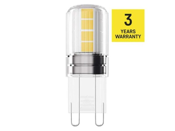 Žárovka LED JC G9 2,5W bílá studená EMOS ZQ9D14
