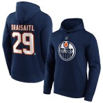 Fanatics Pánská mikina Edmonton Oilers NHL Leon Draisaitl #29 Player Hoodie Velikost: L