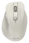 ASUS MD105 béžová / Bezdrátová optická myš / 1200-2400 DPI / Bluetooth 5.0 + 2.4 GHz / tichá (90XB0AH0-BMU000)