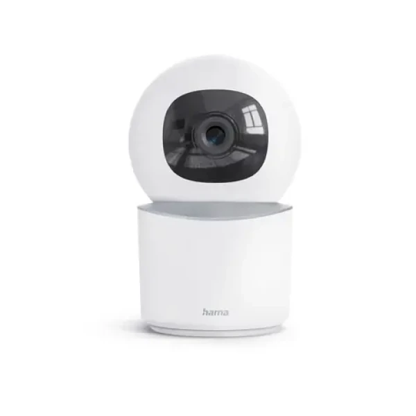 Hama Smart domácí WiFi kamera bílá / otáčení / naklápění / noční vidění / Full HD (176652)