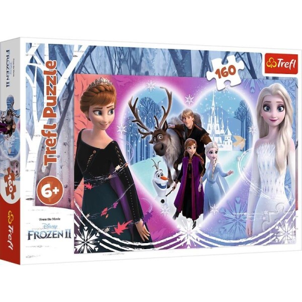 Trefl Puzzle Frozen 2 - Radostné chvíle / 160 dílků