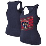 Fanatics Dámské tričko Florida Panthers 2024 Stanley Cup Champions Tri-Blend Racerback Tank Top Velikost: