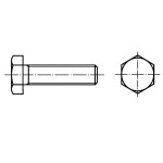 TOOLCRAFT 133953 šestihranné šrouby M14 50 mm vnější šestihran DIN 961 ocel galvanizováno zinkem 50 ks