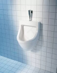 DURAVIT - Starck 3 Pisoár, zadní přívod vody, s WonderGliss, bílá 08213500001