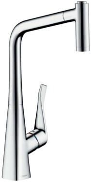 HANSGROHE - M71 Dřezová baterie M7116-H320 s výsuvnou sprškou, sBOX, chrom 73801000