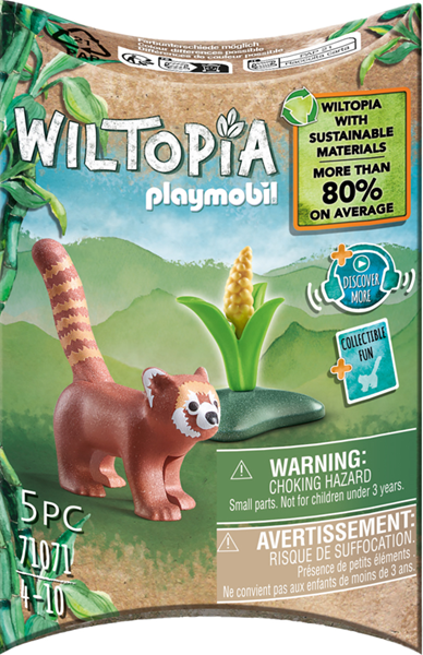 Playmobil® Wiltopia 71071 Panda červená