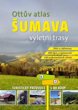Ottův atlas výletní trasy Šumava