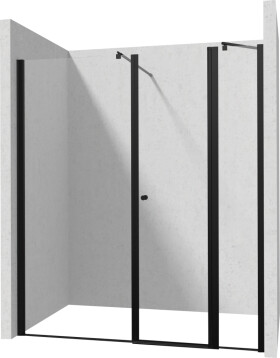 DEANTE/S - Sprchové dveře výklopné 90 pevná stěna 40 KTSUN41P+KTS_N84P+KTS_N11X KERRIA/0224