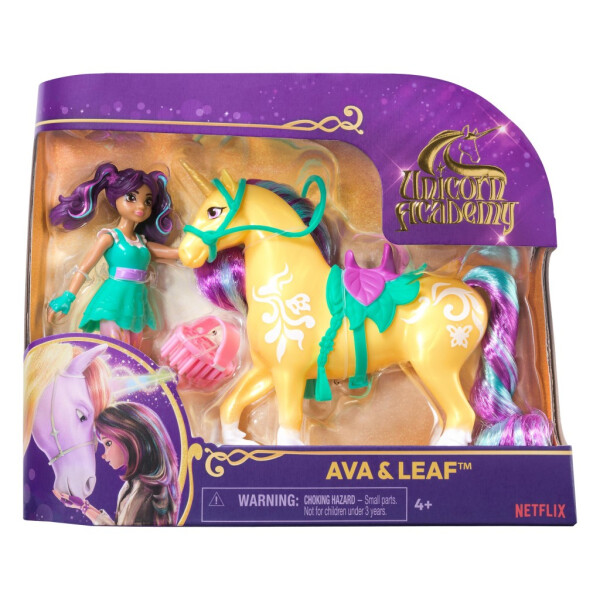 Unicorn Academy figurky Ava a Leaf 11 cm - Spin Master Unicorn Academy