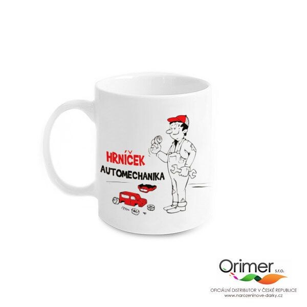 Ptakoviny.cz Hrnek Automechanik