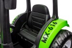 Mamido Dětský elektrický traktor A011 24V 400W zelený