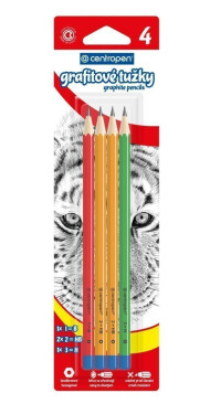 Centropen grafitové tužky 9510 - 4 ks