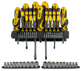 Stanley STHT0-62143 Sada Šroubováků - bitů 1|4 - ořechů 1|4 (57 ks) (STHT0-62143)