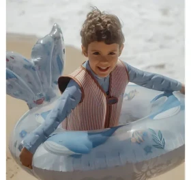 Little Dutch Ocean Splash dlouhý rukáv vel. 62/68 / Plavky / UPF 40+ / 94% recyklovaný nylon (CL26030105LD)