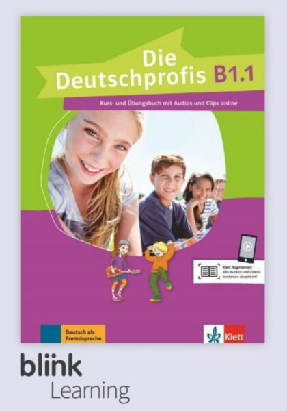 Die Deutschprofis B1.1 – Digitale BlinkLearning – Kurs./Übungsbuch – Lernende (14 měsíců)