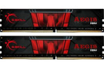 G.Skill Aegis 8GB(2x4GB) 2400 MHz černá / DDR4 / CL15-15-15-35 / 1.2V / XMP 2.0 (F4-2400C15D-8GIS)