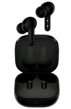 Boompods Bassline Compact černá / Bezdrátová sluchátka s mikrofonem / Bluetooth 5.0 / IPX4 / až 27 hodin (BCOBLK)