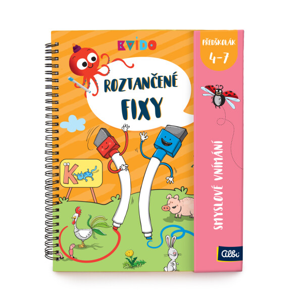 Roztančené fixy - Smyslové vnímání - Albi