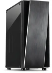 Inter-Tech T-11 TELEVEN černá / Počítačová skříň / Midi-Tower / ATX / akrylové okno / 3× 120mm přední ventilátory (88881324)
