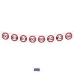 Tarra Girlanda narozeninová dopravní značka - 60 let