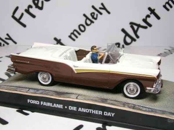 007James Bond FORD FAIRLANE - DIE ANOTHER DAY - IXO/ALTAYA 1:43