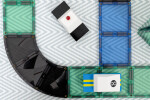 Connetix Connetix Tiles - Magnetická Stavebnice Rampy a Křižovatky 16 ks