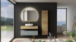 Erga Paloma, LED zrcadlo 100x80cm, 2415 lm, 3 barvy světla, ERG-V01-PALOMA-1080-CL
