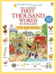 1000 Words in English Sticker - Heather Amery