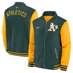 Nike Pánská bunda Oakland Athletics MLB Athletics 2026 Authentic Dugout Bomber Velikost: M