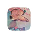 Dortisimo Dárková taška s 3D motýlem meruňkovo-modrá