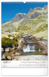 Nástěnný kalendář 2027 Notique Tatry, 33 × 46 cm