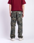Carhartt WIP Single Knee Pant Camo Combi, Green stone washed W32/L32