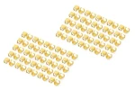 Digitus žlutá / Barevné klipy pro patch kabely / RJ45 / Cat5e-6A / 100 ks (A-CC-Y)