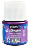 Barva na textil Pébéo Setacolor Shimmer 45 ml - Fialová metalická ametyst 39