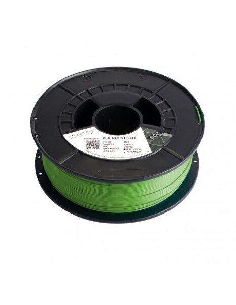 PLA filament z recyklátu zelený May 1,75 mm Smartfil 1kg
