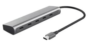 Trust Halyx / USB-C hub / 5x USB-C / Power Delivery 100 W (25136)