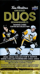 Hokejové Karty 2023-24 Upper Deck Tim Hortons Greatest Duos Hockey Hobby Balíček