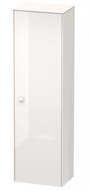 DURAVIT - Brioso Skříňka vysoká 177x52x36 cm, pravá, lesklá bílá BR1331R2222