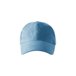 Unisex čepice 6P (azurová) nastavitelný