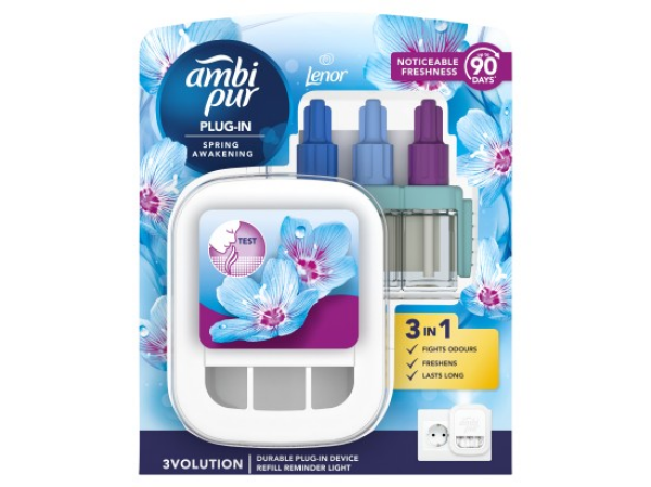 Ambi Pur 3Volution Osvěžovač vzduchu - startovací sada Lenor Spring Awakening 20 ml