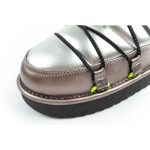 D.Franklin snow boots women winter fashion insulated boots silver dámské 38