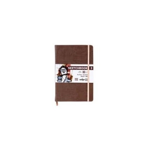 Skicovací blok Brown 14x14 140g 80 listů