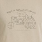 Bushman Pánské tričko Gunn, béžové M