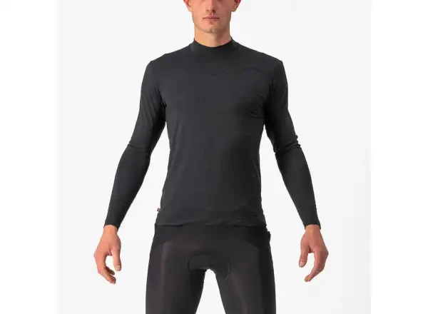 Castelli Bandito Wool Baselayer pánské triko dlouhý rukáv black vel. XL