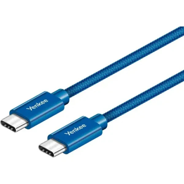 YENKEE YCU C102 BE kabel USB-C 2.0 (M) - USB-C 2.0 (M) 2m modrá (8590669322039)