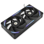 NZXT F240X černá / 2x 120mm / Fluid Dynamic Bearing / 41 dB @ 2300 RPM / 75.5 CFM / 4-Pin PWM + 4-Pin RGB (RF-U24PN-B1)