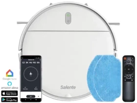 Salente R2 bílá / Robotický vysavač / WiFi / 2500 mAh / 65 dB / Hepa (RTX-R2-WH)